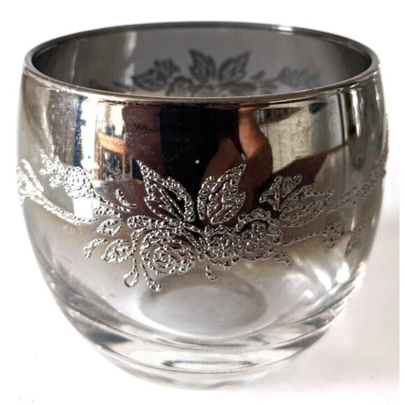 MCM Set Of 6 Dorothy Thorpe Whiskey Brandy Glass Tumbler+ 6 Shots Sandblasted - Picture 9 of 15